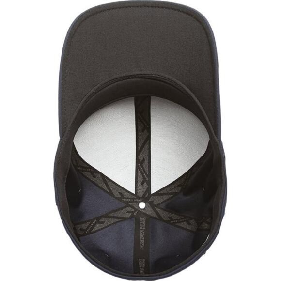 Mens Baseball Cap Flexfit Hat One Size Adjustable Athletic Sports Maroon Summer - Picture 4 of 5